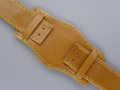 Leather Watch Strap BUND Style Brown 20mm
