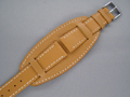 Leather Watch Strap MONTE Brown 20mm