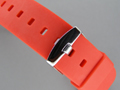 Silicone Waterproof Watch Strap Red 20mm