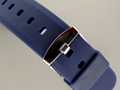 Silicone Waterproof Watch Strap Blue 20mm