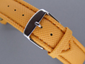 Polyurethane Waterproof Watch Strap Orange 24mm