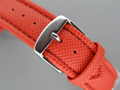 Polyurethane Waterproof Watch Strap Red 18mm