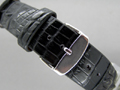 Genuine ALLIGATOR Skin Watch Strap Black 20mm