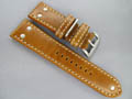Leather Watch Strap AVATAR Brown 22mm