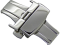 Stainless steel butterfly deployment clasp 22mm
