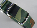 Military Nylon Watch Strap NATO Camouflage BBG 24mm