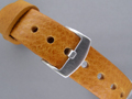 Leather Watch Strap RIVIERA Brown 22mm