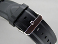 Silicone Waterproof Watch Strap Black 26mm