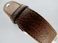 Leather Watch Band TREKKING Dark Brown 30mm