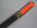 Nylon Velcro Watch Strap SPORT Orange 20mm