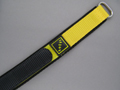 Nylon Velcro Watch Strap SPORT Yellow 20mm