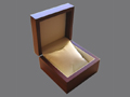 Wooden Watch Box for 1 wristwatch with the velour cushion Wooden Watch Box for 1 wristwatch with the velour cushion
