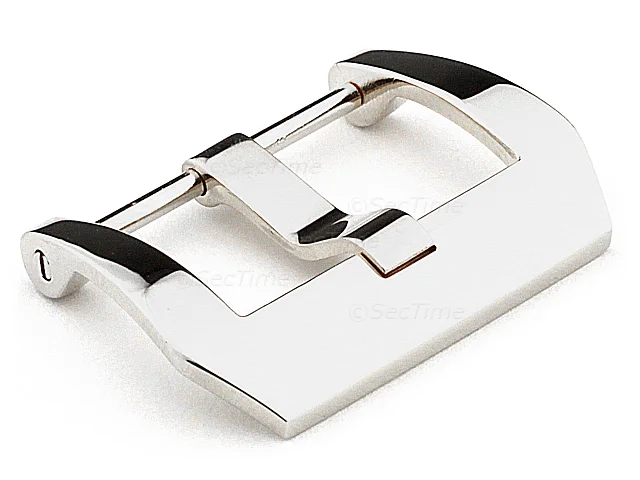 (image for) 20mm Stainless Steel Trapezium Buckle fitted by Screw - Polished Finish