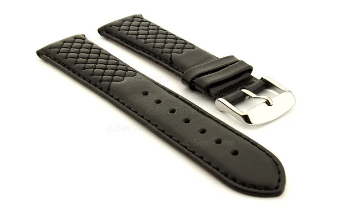 How to Maintain and Clean Your 22mm Black Leather Watch Strap