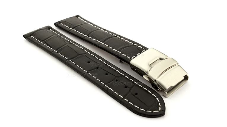 How to Style Your Watch with a 22mm Black Leather Watch Strap