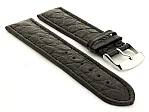 (image for) Leather Watch Strap African Black 20mm