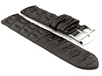 (image for) Genuine Alligator Leather Watch Strap FLORIDA Black 20mm