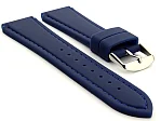 (image for) Notched Corners Silicone Watch Strap Waterproof Astro Blue / Blue 22mm