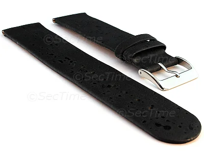 (image for) Real Cork Watch Strap Band Vegan Black 20mm