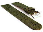(image for) Real Cork Watch Strap Band Vegan Olive Green 12mm