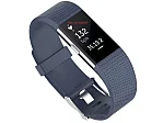 (image for) Replacement Silicone Watch Strap Band For Fitbit Charge 2 Slate - Small
