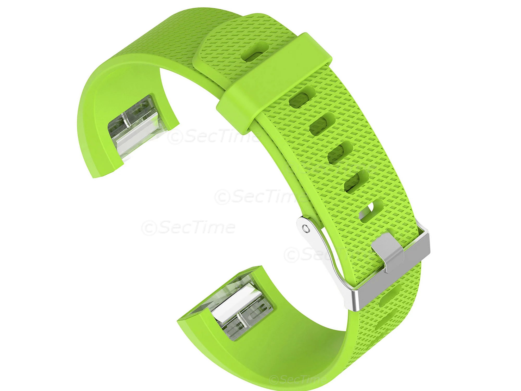 (image for) Replacement Silicone Watch Strap Band For Fitbit Charge 2 Green - Small (1)