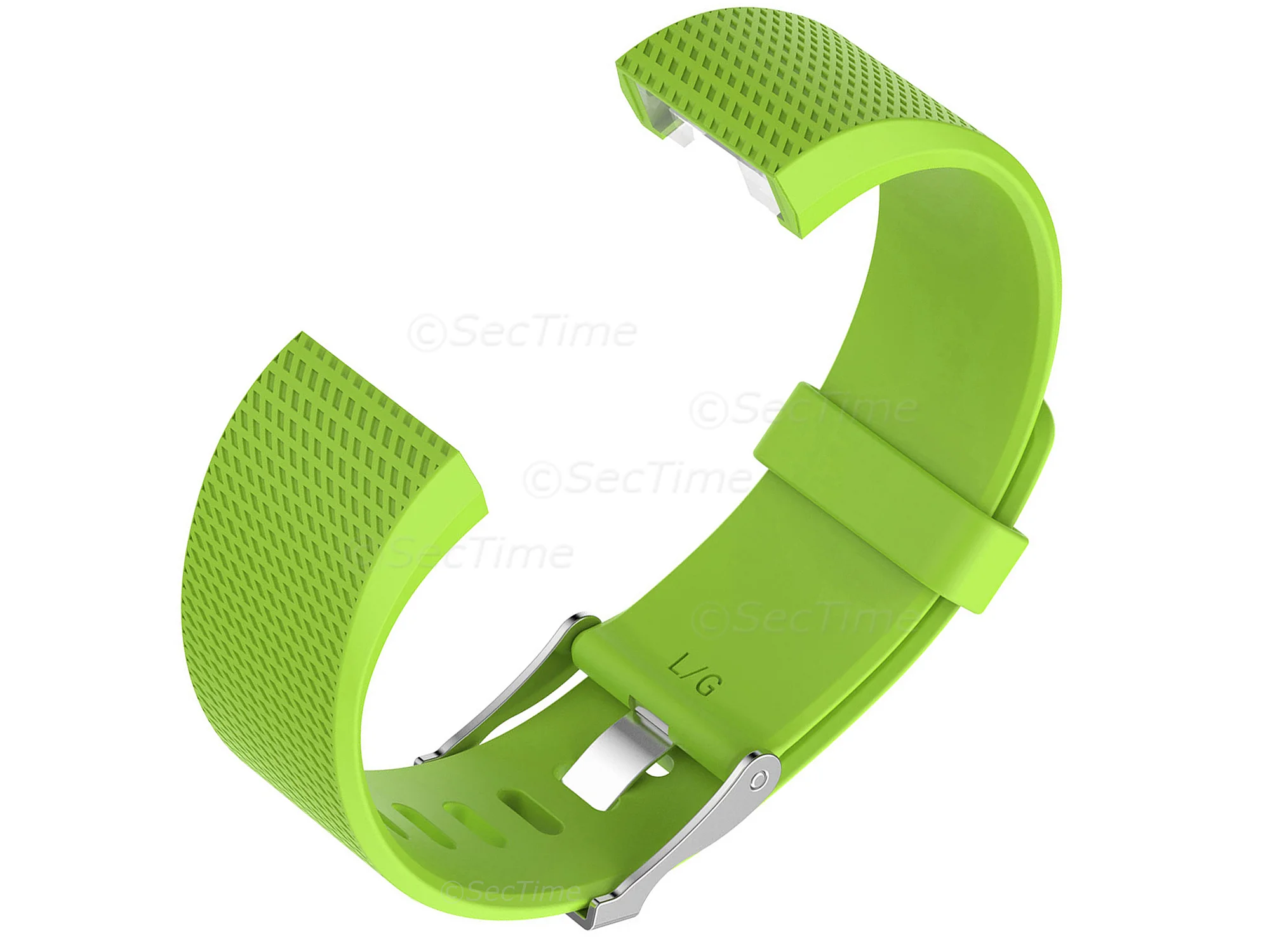 (image for) Replacement Silicone Watch Strap Band For Fitbit Charge 2 Green - Small (2)