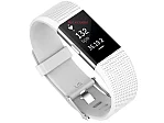 (image for) Replacement Silicone Watch Strap Band For Fitbit Charge 2 White - Small
