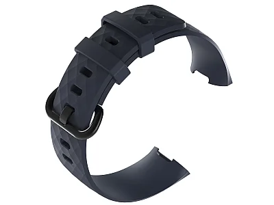 (image for) Replacement Silicone Watch Strap Band For Fitbit Charge 3 Slate - Small (1)
