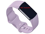 (image for) Replacement Silicone Watch Strap Band For Fitbit Charge 5 Lilac - Large