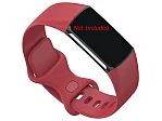 (image for) Replacement Silicone Watch Strap Band For Fitbit Charge 5 Red - Large