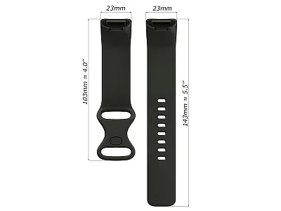 (image for) Replacement Silicone Watch Strap Band For Fitbit Charge 5 Turquoise - Large (4)