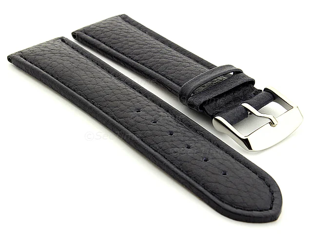 (image for) Extra Long Watch Band Freiburg Navy Blue / Blue 18mm