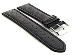 (image for) Watch Strap Band Freiburg RM Genuine Leather 22mm Navy Blue/Blue