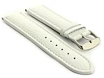(image for) Watch Strap Band Freiburg RM Genuine Leather 20mm White/White
