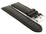 (image for) Watch Strap Band Freiburg RM Genuine Leather 20mm Black/Black