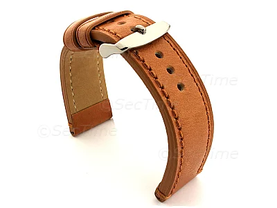 (image for) Leather Watch Strap Grand Catalonia Brown 20mm