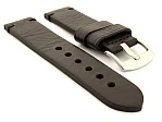 (image for) Leather Watch Strap Maracana Black 20mm