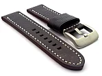 (image for) Leather Watch Strap Marina Retro Brown 22mm