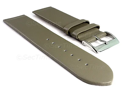 (image for) 12mm Taupe Genuine Leather Watch Strap Band Milan Compatible with Skagen