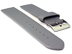 (image for) 14mm Grey Genuine Leather Watch Strap Band Milan Compatible with Skagen