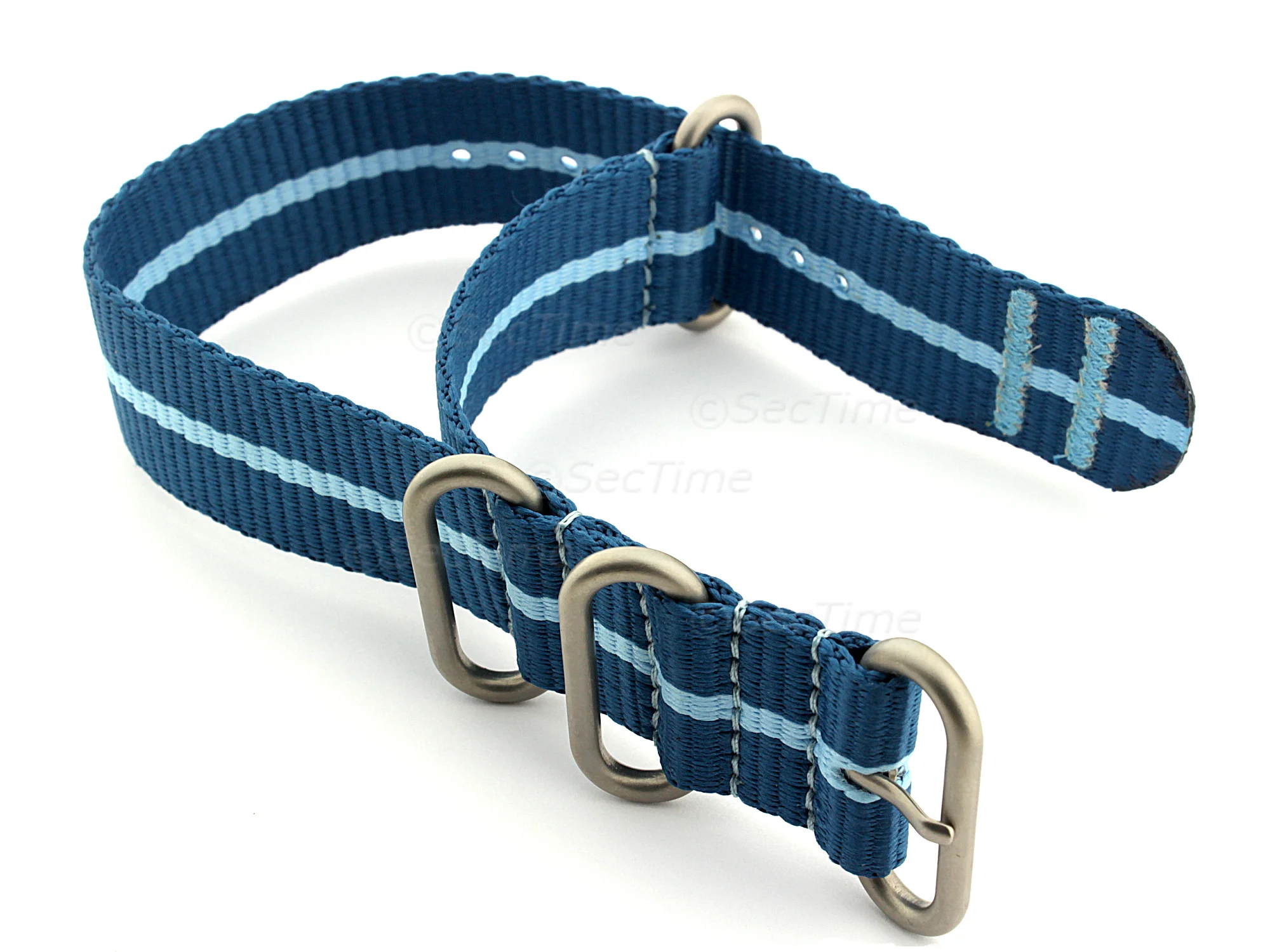 (image for) Nato Watch Strap CS Blue/L.Blue 20mm