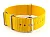 (image for) NATO G10 Watch Strap Military Nylon Divers (3 rings) Yellow 20mm 