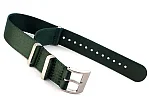 (image for) 22mm Green Seatbelt Nato Watch Strap Military Divers