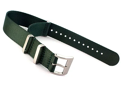 (image for) 20mm Green Seatbelt Nato Watch Strap Military Divers