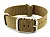 (image for) 18mm Desert Tan - Nylon Watch Strap/Band Strong Heavy Duty (4/5 rings) Military