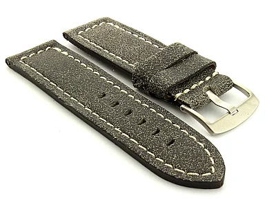 (image for) Leather Watch Band Panor Jeans 24mm (1)