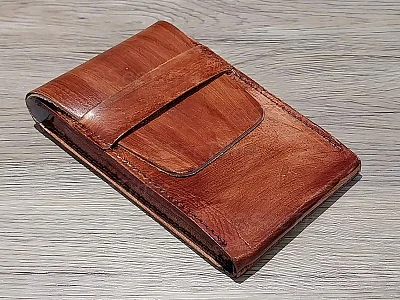 (image for) Genuine Leather Watch Pouch for 1 Wristwatch Brown