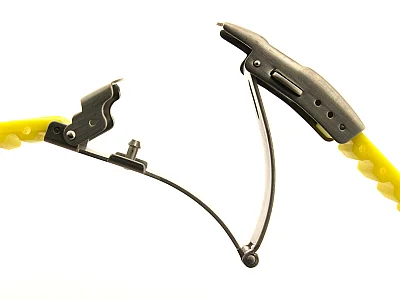 (image for) Silicone Watch Strap GS with Deployment Clasp Waterproof Yellow 18mm (2)