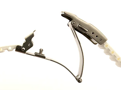 (image for) Silicone Watch Strap GS with Deployment Clasp Waterproof White 18mm (2)